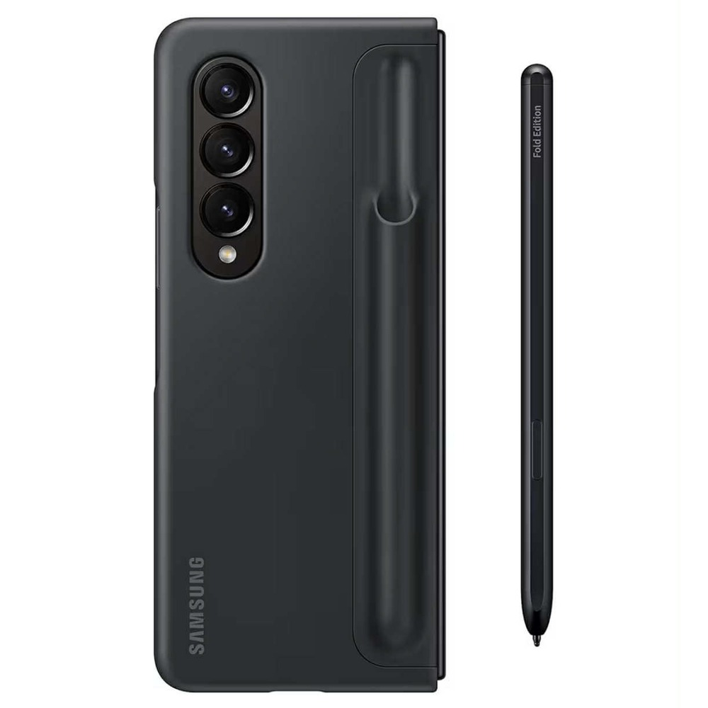 Samsung Galaxy Z Fold 4 S Pen Case with Kickstand Black Fold‎ Edition
